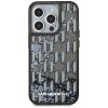 Etui Karl Lagerfeld Liquide Glitter      Monogram Gradient do iPhone 15 Pro Max czarny